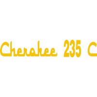 Piper Cherokee 235 C Aircraft Logo 