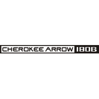 Piper Cherokee Arrow 180B Decal 