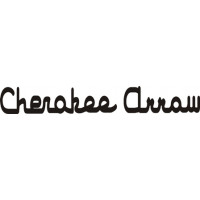 Piper Cherokee Arrow Aircraft Logo,Script 