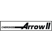 Piper Cherokee Arrow II Aircraft Logo 