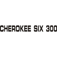 Piper Cherokee Six 300 Aircraft Logo 