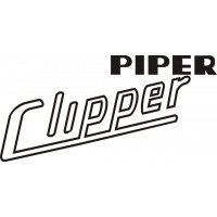 Piper Clipper Aircraft Logo 