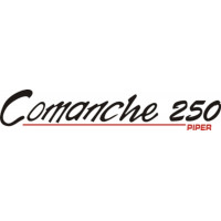 Piper Comanche 250 Aircraft Logo 