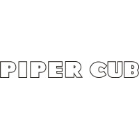 Piper Cub Aircraft Logo 