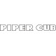 Piper Cub Aircraft Logo 