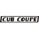 Piper Cub Coupe Aircraft Logo 