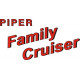 Piper Family Cruiser Aircraft Logo 