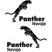 Piper Navajo Panther Aircraft Logo 