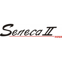 Piper Seneca II Aircraft Logo 