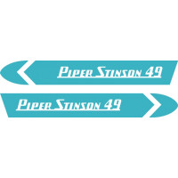 Piper Stinson 49 Aircraft Logo 