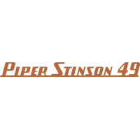 Piper Stinson 49 Aircraft Logo 