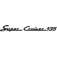 Piper Super Cruiser 135 Aircraft Logo 