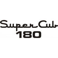 Piper Super Cub 180 Aircraft Logo 
