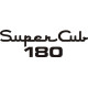 Piper Super Cub 180 Aircraft Logo 