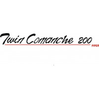 Piper Twin Comanche 200 Aircraft Logo 