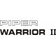 Piper warrior II Aircraft Logo 