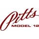 Pitts Model 12 Aircraft Logo 