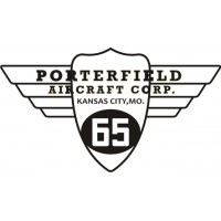  Porterfield 65 Aircraft Logo Decals