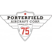 Porterfield 75 Aircraft Logo Decals
