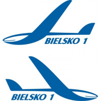 PZL Bielsko 1 Sailplane Aircraft Logo 