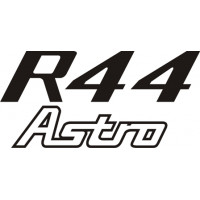 R44 Astro Helicopter Logo 
