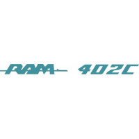 Ram 402C Aircraft Engine Aircraft Decal 