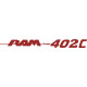 Ram 402C Aircraft Engine Aircraft Logo Decal 