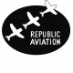 Republic Aviation Aircraft Logo 