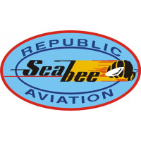 Republic Aviation See Bee Aircraft Logo 
