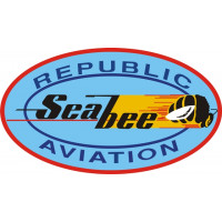 Republic Aviation Seabee Aircraft Logo Decals