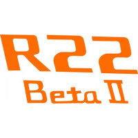 Robinson R22 Beta II Aircraft Logo 