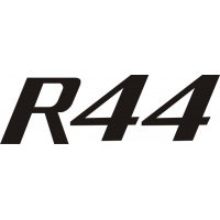 Robinson R44 Helicopter Logo 