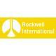 Rockwell International Aircraft Logo Stencils