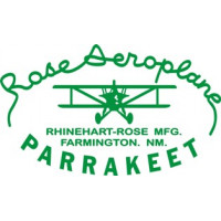 Rose Aeroplane Parrakeet Aircraft Logo 