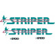 Seaswirl Boat Striper 2100 Logo Decals Sets 