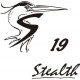 Shoalwater 19 Stealth Boat Logo Vinyl Decal 