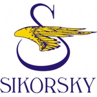 Sikorsky Helicopter Reverse Wings Logo 