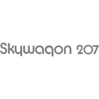Skywagon Cessna 207 Script Aircraft Decals