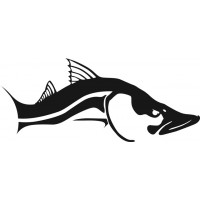 Snook Fish Boat Vinyl Decals