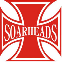 Soarheads Iron Cross Sailplane/Glider Logo  