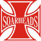 Soarheads Iron Cross Sailplane/Glider Logo  