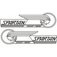 Spartan Aircraft Company Aircraft Logo 