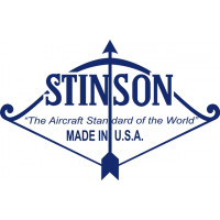 Stinson 15 1/2''W X 10 1/2''H Aircraft Logo 