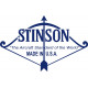 Stinson 15 1/2''W X 10 1/2''H Aircraft Logo 