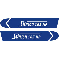 Stinson 165 HP Aircraft Logo 
