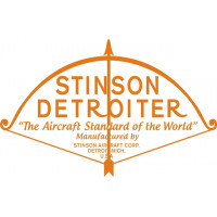 Stinson Detroiter Aircraft Logo 