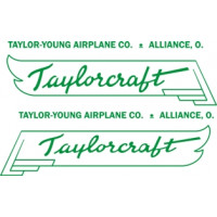 Taylorcraft Aircraft Logo,Emblem 