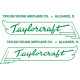 Taylorcraft Aircraft Logo,Emblem 