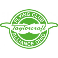 Taylorcraft Alliance Ohio,Flying Club The Steel Aeroplane Aircraft Logo,Emblem 