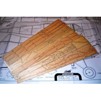 Taylorcraft Laser Cut Short Kit of 54" Comet + Full Size Plans! NIB no. 3505